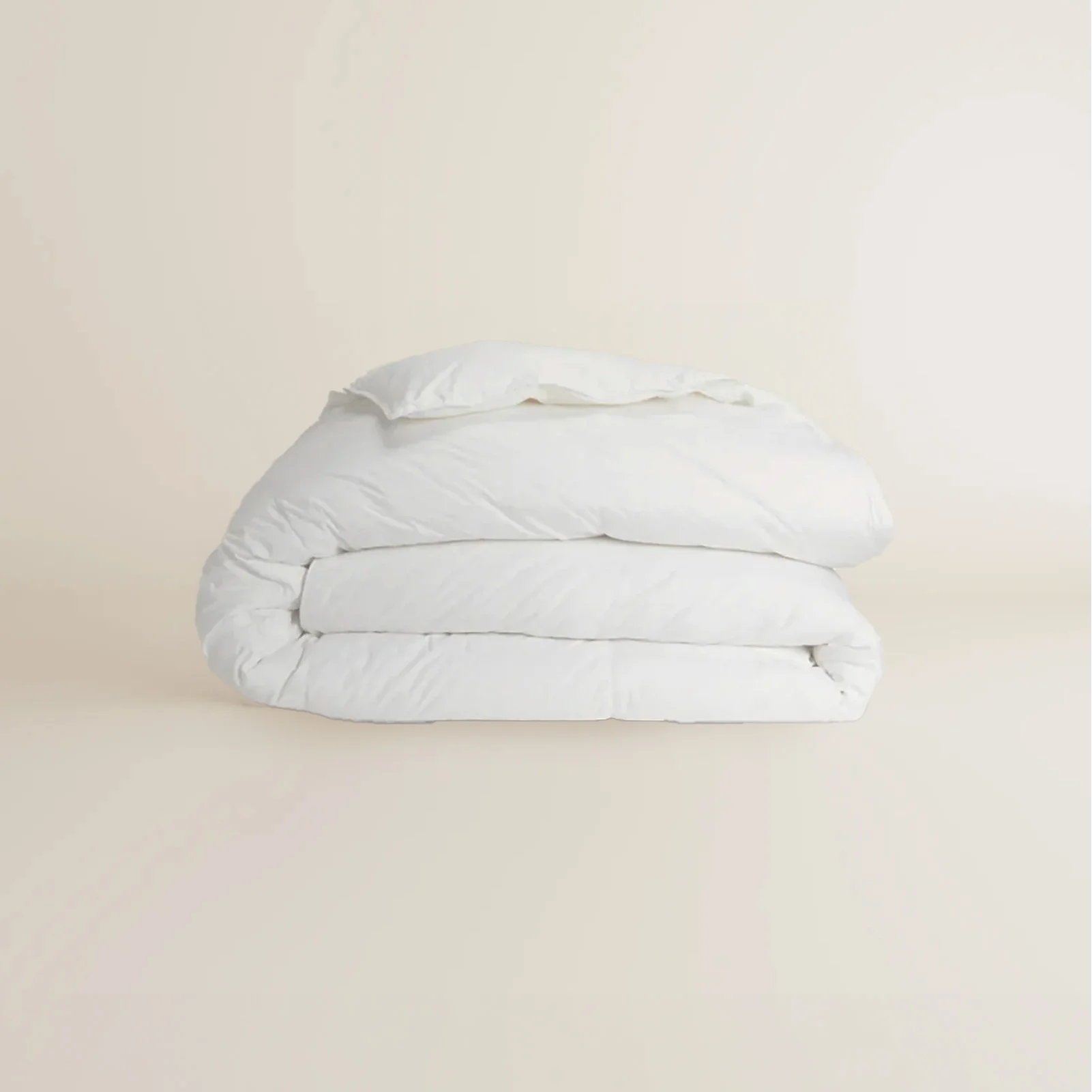 Single Silk Comfort Bundle: Pernă (Plume Puf) + Pilotă = Față de Pernă din Mătase CADOU