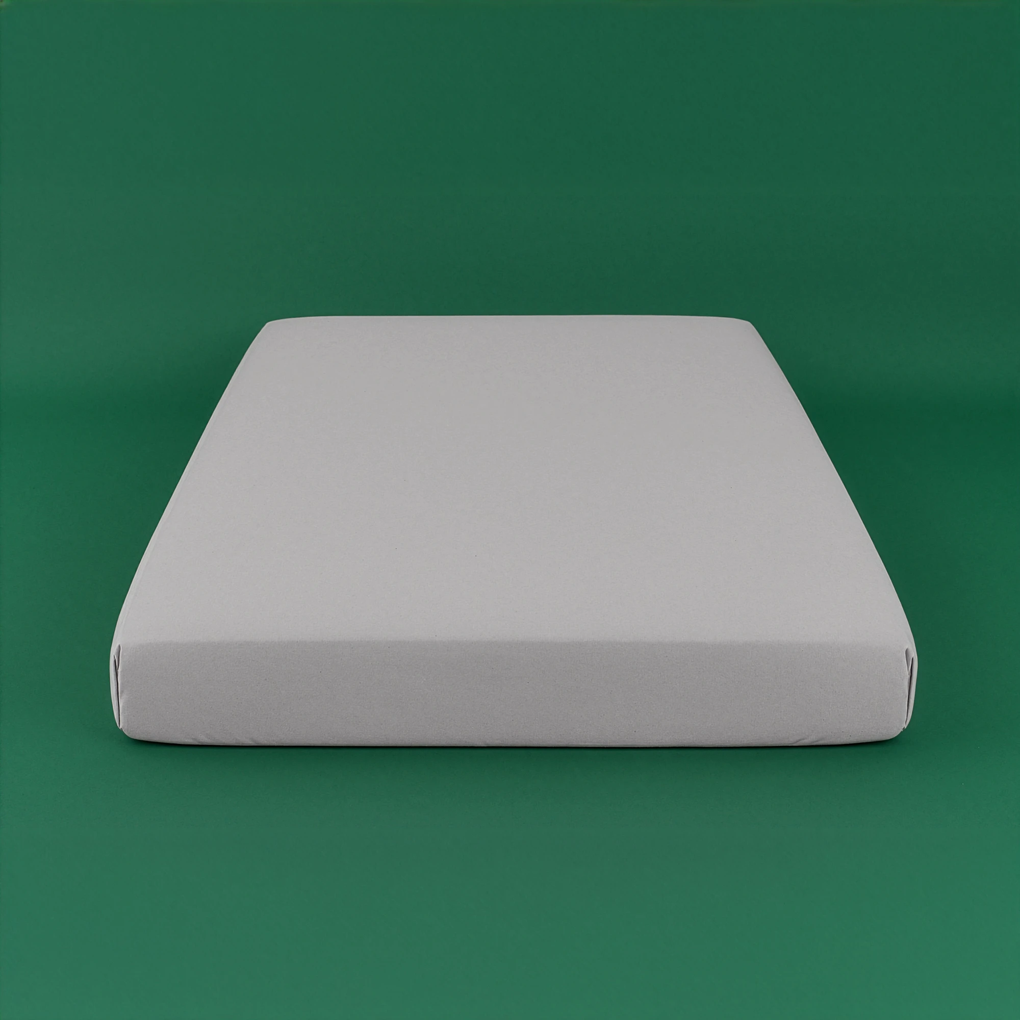 Cearsaf de pat cu elastic Lyocell culoare gri