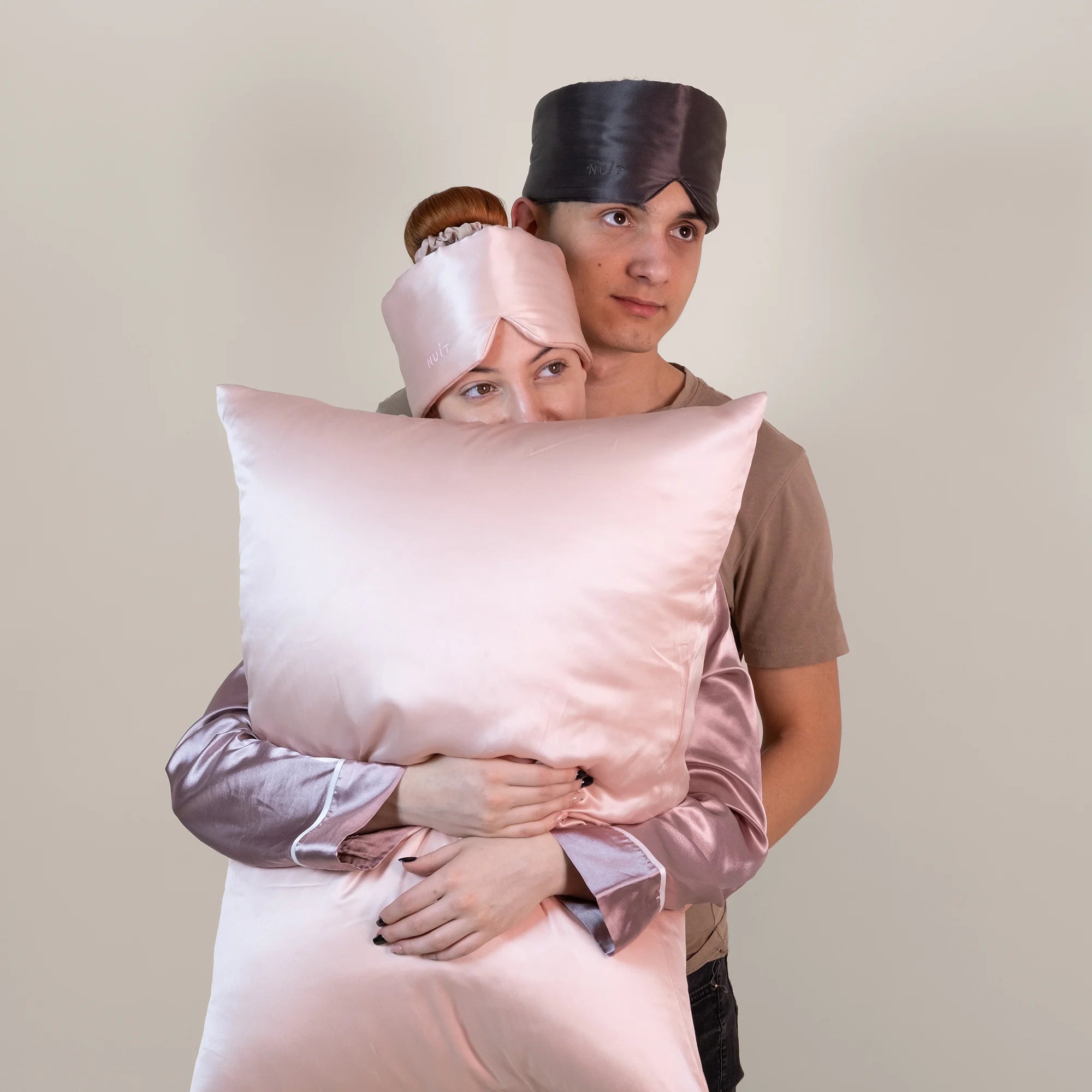 Masca de Noapte Blackout din Mătase