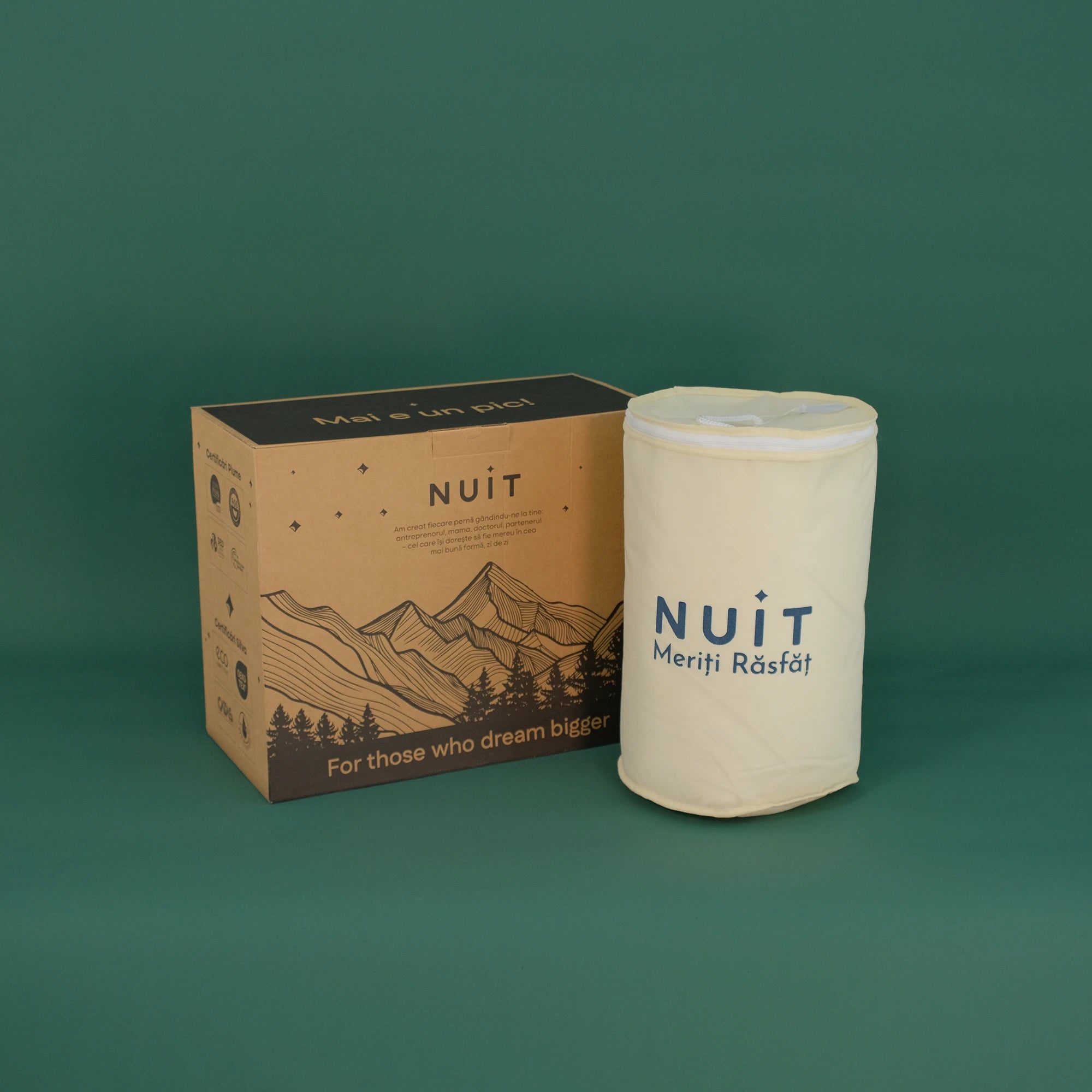 Pilota 140x200 + Perna Pluma + Fata de Perna