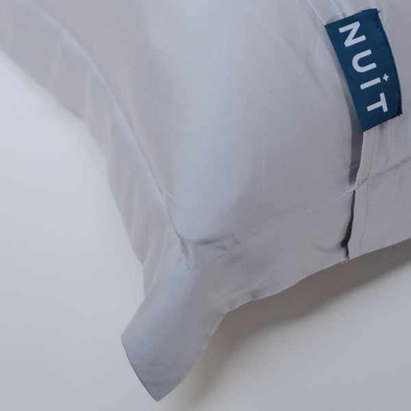 Set Gri Lyocell 1 persoana – Fata de Perna + Plic de Pilota — imagine secundară