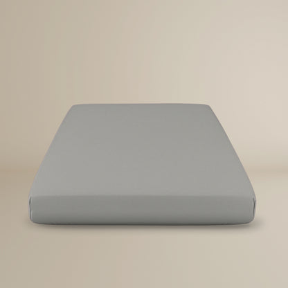 Cearsaf de pat cu elastic Lyocell culoare gri