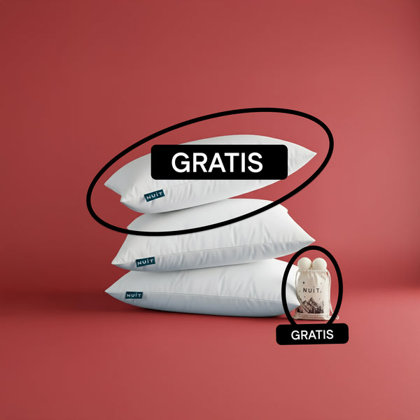 Pernă Puf 2+1 + 6 Mingi de Lana GRATIS