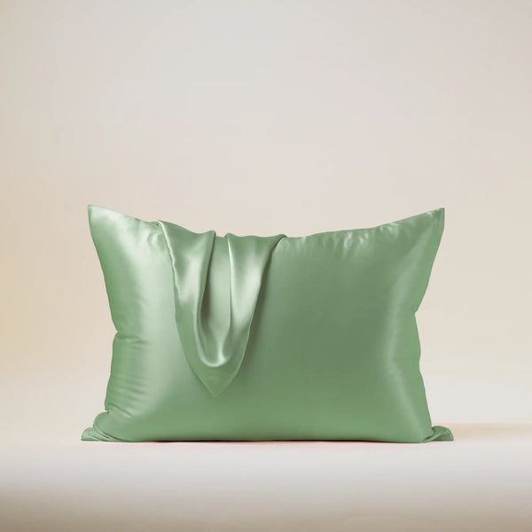 Fata de Perna Matase - Verde 50x70