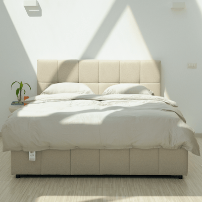 Set Gri Lyocell Complet 2 persoane - NUIT - 