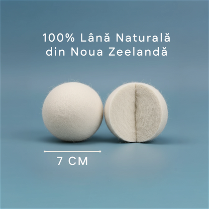 Set de 6 Mingi din Lână pentru Uscător