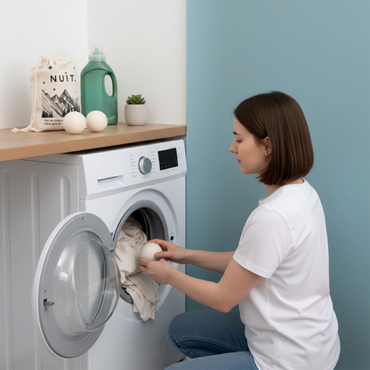 Set de 6 Mingi din Lână pentru Uscător